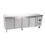 Polar U-Series Slimline Four Door Counter Fridge 449Ltr - Image 6