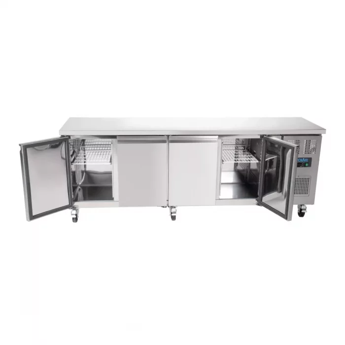 Polar U-Series Slimline Four Door Counter Fridge 449Ltr - Image 11