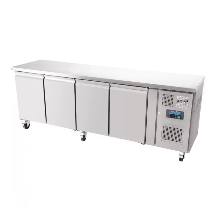 Polar U-Series Slimline Four Door Counter Fridge 449Ltr - Image 13
