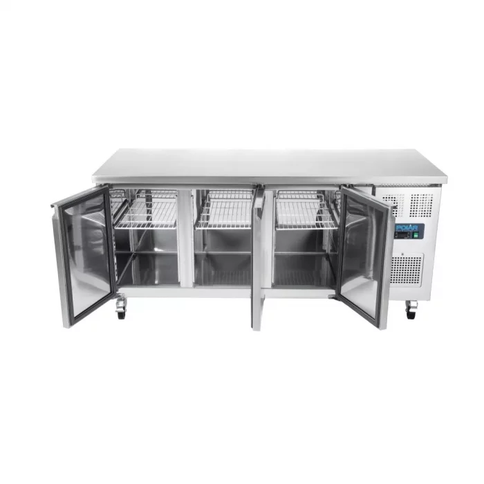 Polar U-Series Triple Door Counter Fridge 417Ltr - Image 9