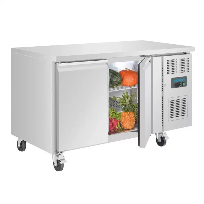 Polar U-Series Double Door Counter Freezer 282Ltr - Image 5
