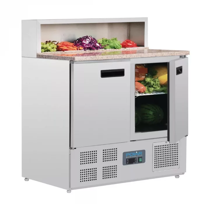 Polar G-Series Pizza Prep Counter Fridge 288Ltr - Image 1