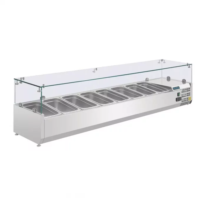 Polar G-Series Countertop Prep Fridge 8x 1/4GN - Image 1