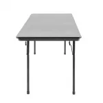 Bolero ABS Rectangular Folding Table Grey 5ft - Image 3