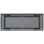 Bolero ABS Rectangular Folding Table Grey 5ft - Image 5
