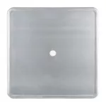 Bolero Bistro Galvanised Steel Square Table 668mm (Single) - Image 3