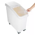 Vogue Polypropylene Ingredient Bin with Scoop 81Ltr - Image 3