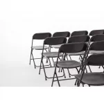 Bolero PP Folding Chairs Black (Pack of 10) - Image 5