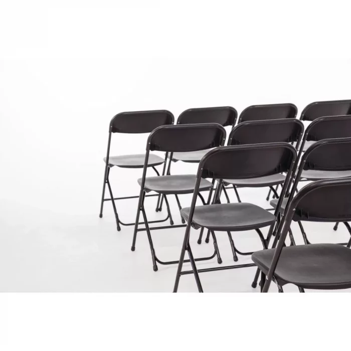 Bolero PP Folding Chairs Black (Pack of 10) - Image 5