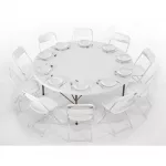 Bolero PP Folding Chairs White (Pack of 10) - Image 2