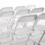 Bolero PP Folding Chairs White (Pack of 10) - Image 3