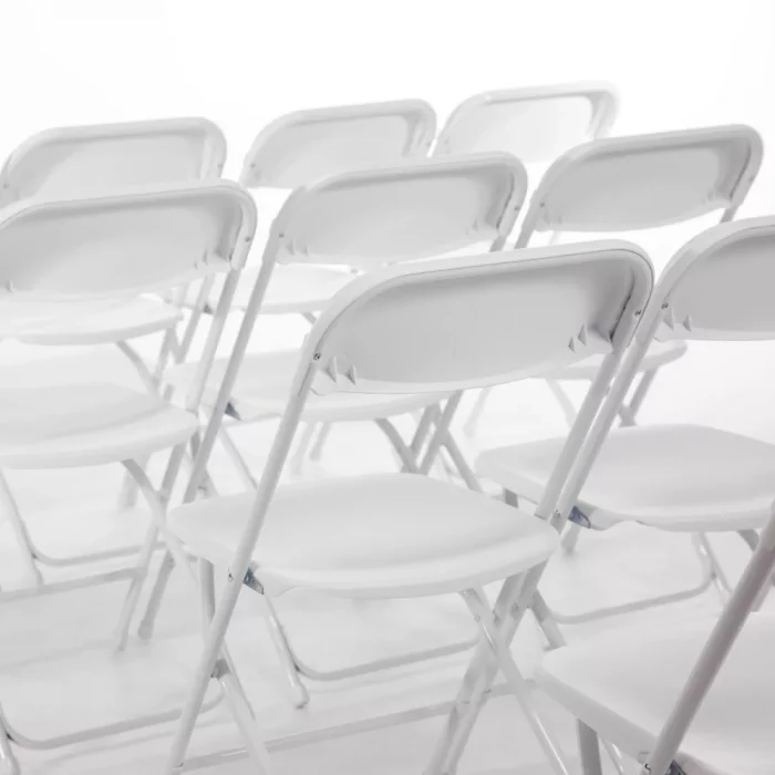 Bolero PP Folding Chairs White (Pack of 10) - Image 3