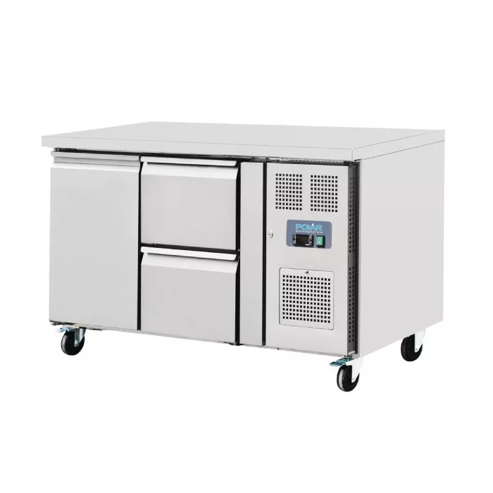 Polar U-Series Double Drawer Counter Fridge 282Ltr - Image 10