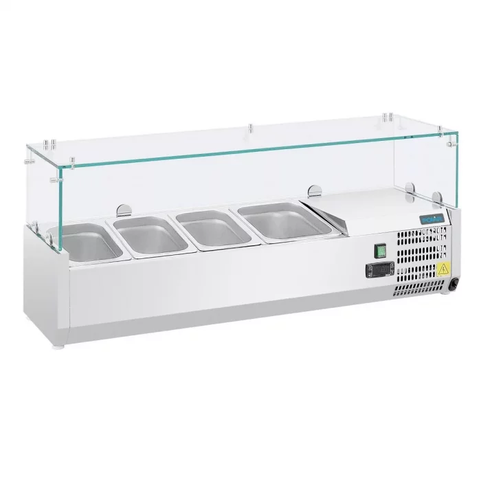 Polar G-Series Countertop Prep Fridge 3x 1/3GN & 1x 1/2GN - Image 2