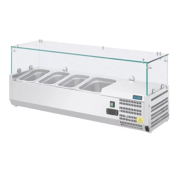 Polar G-Series Countertop Prep Fridge 3x 1/3GN & 1x 1/2GN - Image 4