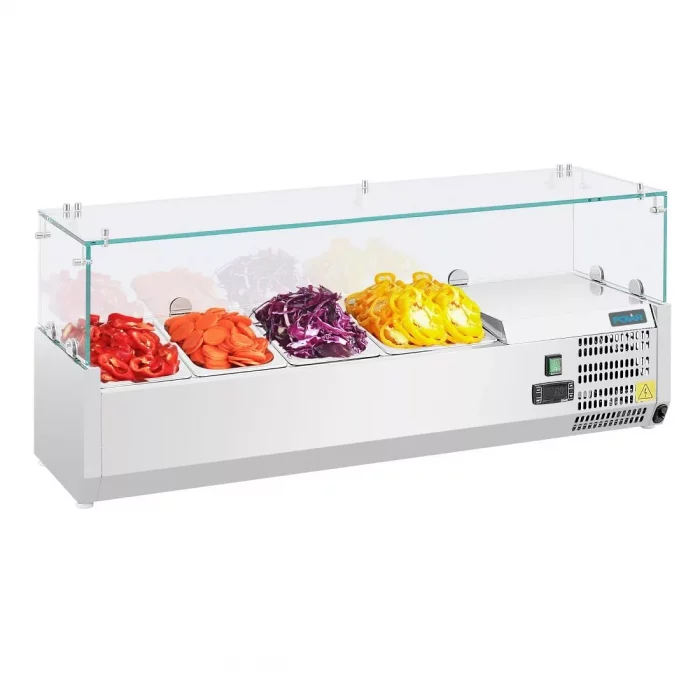 Polar G-Series Countertop Prep Fridge 3x 1/3GN & 1x 1/2GN - Image 7