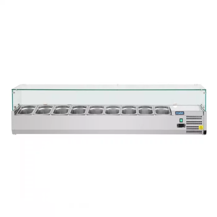 Polar G-Series Countertop Prep Fridge 9x 1/3GN - Image 2