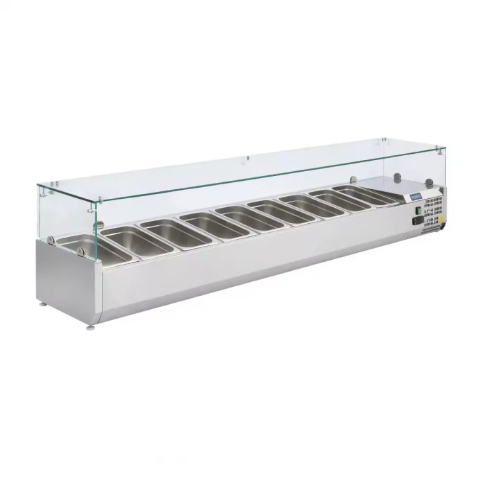 Polar G-Series Countertop Prep Fridge 9x 1/3GN - Image 1