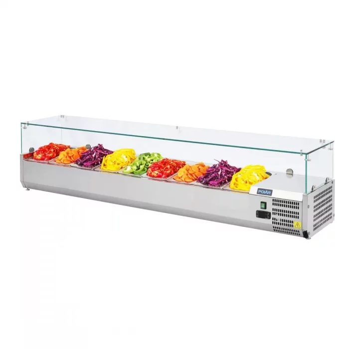 Polar G-Series Countertop Prep Fridge 9x 1/3GN - Image 5
