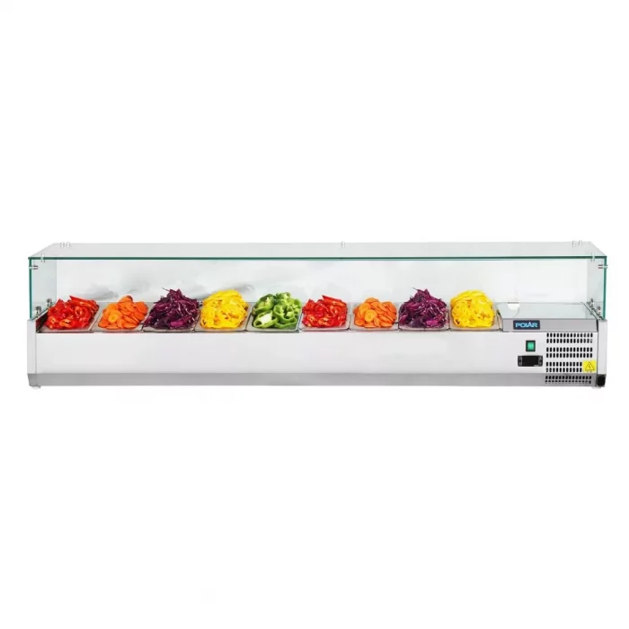 Polar G-Series Countertop Prep Fridge 9x 1/3GN - Image 6
