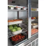 Polar G-Series Double Door Slimline Fridge 960Ltr - Image 4