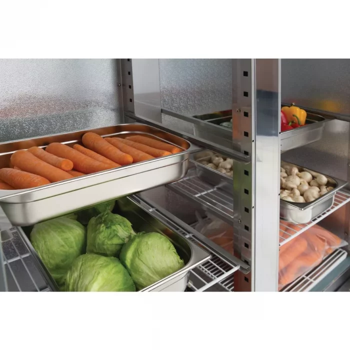 Polar G-Series Double Door Slimline Fridge 960Ltr - Image 5