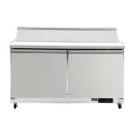 Polar U-Series Double Door Prep Counter Fridge 527Ltr - Image 3