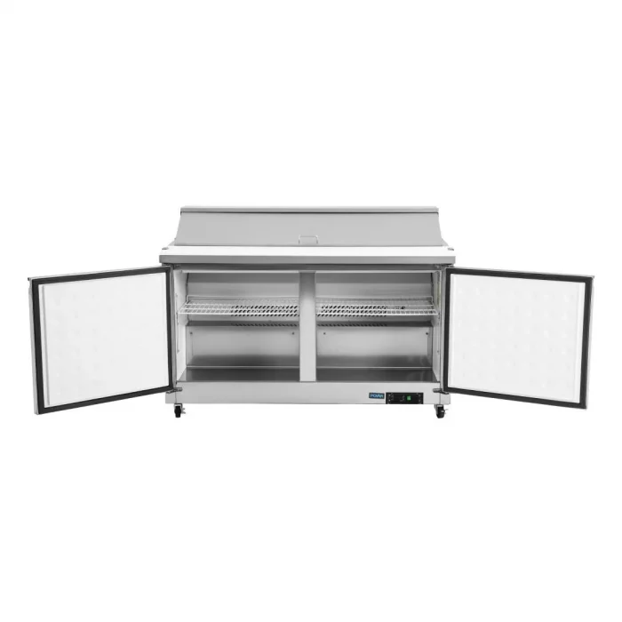 Polar U-Series Double Door Prep Counter Fridge 527Ltr - Image 5