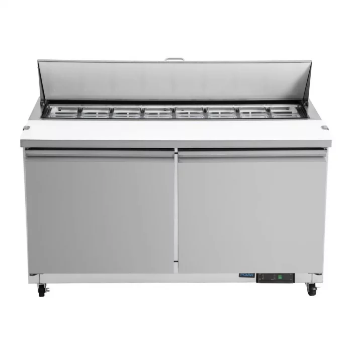 Polar U-Series Double Door Prep Counter Fridge 527Ltr - Image 7