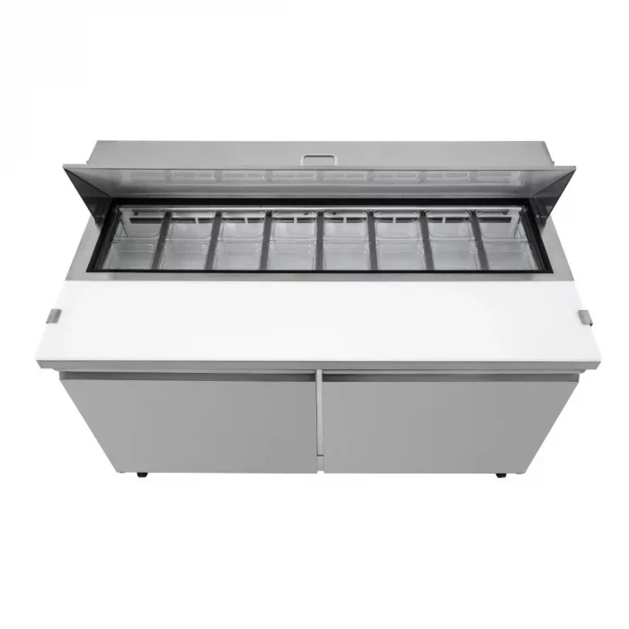 Polar U-Series Double Door Prep Counter Fridge 527Ltr - Image 9