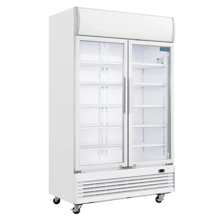 Polar G-Series Upright Display Cooler with Light Box 950Ltr - Image 1