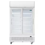 Polar G-Series Upright Display Cooler with Light Box 950Ltr with Sliding Doors - Image 3