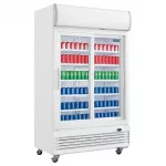 Polar G-Series Upright Display Cooler with Light Box 950Ltr with Sliding Doors - Image 6