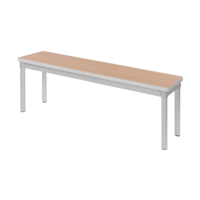 Gopak Enviro Indoor Beech Effect Dining Bench 4ft - Image 1