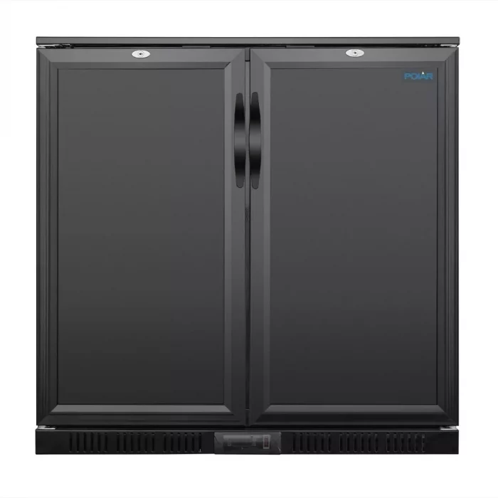 Polar G-series 850mm Double Door Back Bar Cooler Solid Door 198 Ltr - Image 3