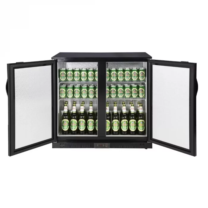 Polar G-series 850mm Double Door Back Bar Cooler Solid Door 198 Ltr - Image 5