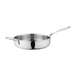 Vogue Stainless Steel & Aluminium Tri-Wall Sauté Pan 28cm