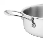 Vogue Stainless Steel & Aluminium Tri-Wall Sauté Pan 28cm - Image 6