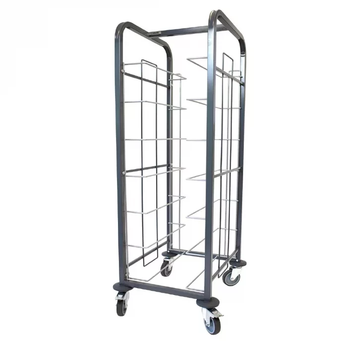 Craven Steel Tray Clearing Trolley 7 Shelves - Image 1
