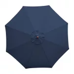 Bolero Round Parasol 3m Diameter Navy Blue - Image 6