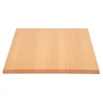Bolero Square Beech Tabletop and Base - Image 4