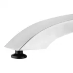 Bolero Brushed Aluminium Four Leg Table Base - Image 4