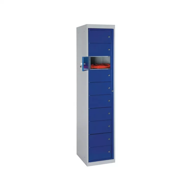 Garment 10 Door Dispensing Locker Flat Top - Image 1