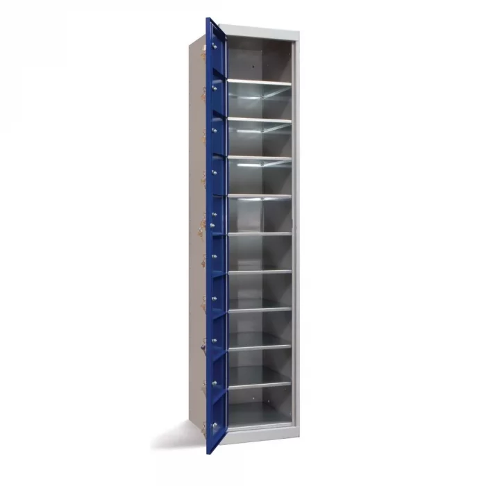 Garment 10 Door Dispensing Locker Flat Top - Image 3