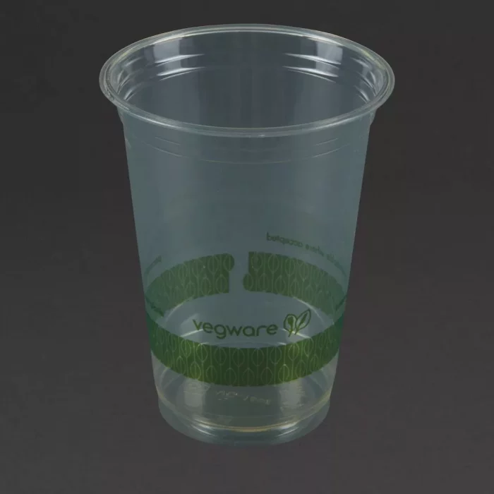 Vegware Compostable PLA Cold Cup 96-Series 16oz (Pack of 1000) - Image 2