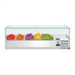 Polar G-Series Countertop Prep Fridge 4x GN 1/3 & 1x 1/2GN - Image 2