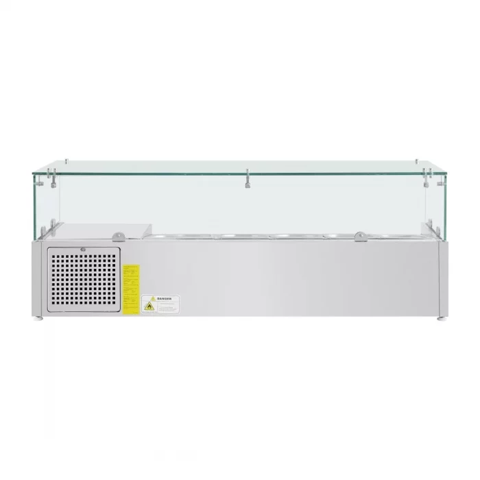 Polar G-Series Countertop Prep Fridge 4x GN 1/3 & 1x 1/2GN - Image 4