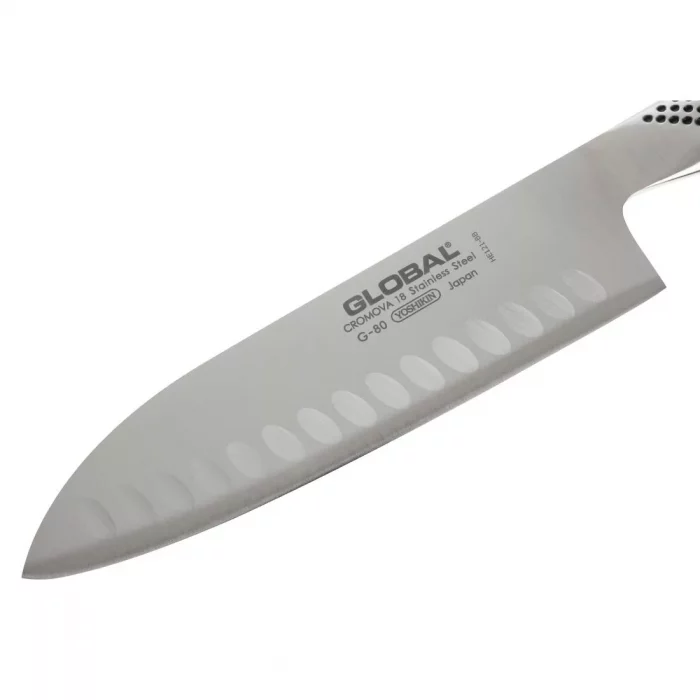 Global G 48 Santoku Fluted Knife 17.8cm - Image 3