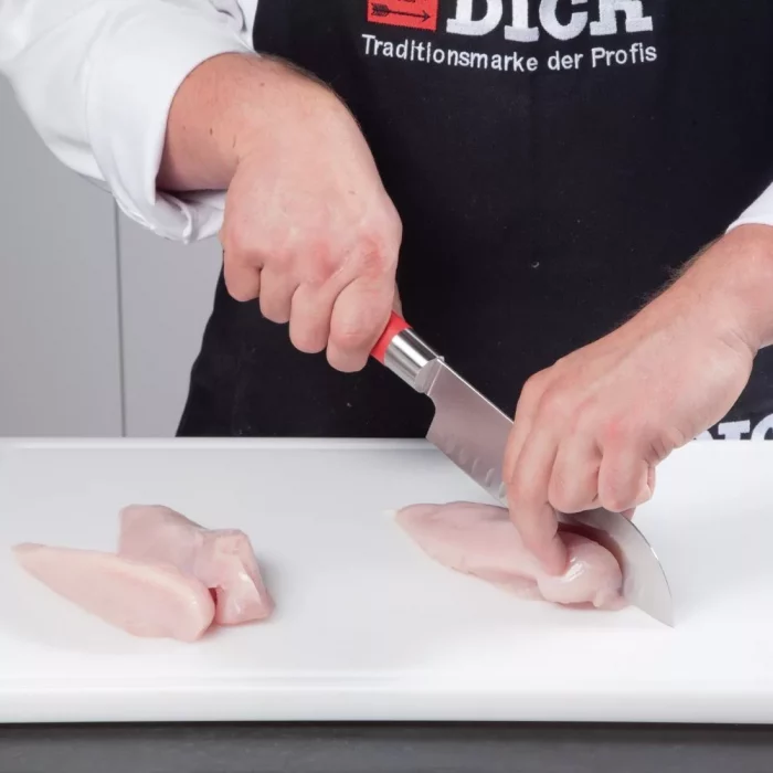 Dick Red Spirit Fluted Santoku Knife 18cm - Image 2
