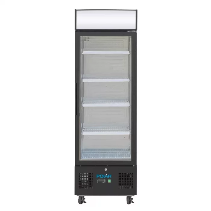 Polar G-Series Upright Display Fridge 218Ltr Black - Image 3